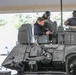 3rd Infantry Division Soldiers and Department of Defense civilian contractors install MILES gear on M2A4 Bradleys during Combined Resolve 25-02