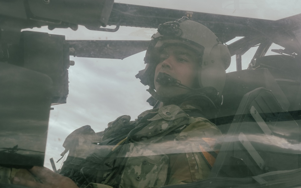 1st Air Cavalry Brigade Troopers conduct NASCAR Flyover