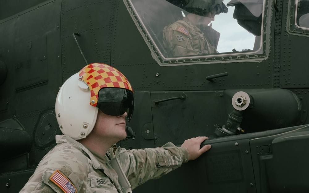 1st Air Cavalry Brigade Troopers conduct NASCAR Flyover