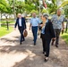 New Zealand Secretary of Defence Brook Barrington and Chief of Defence Force, Air Marshal Tony Davies visit DKI APCSS.