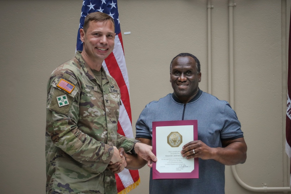 BACH Honors Excellence at Commander’s Quarterly Awards Ceremony