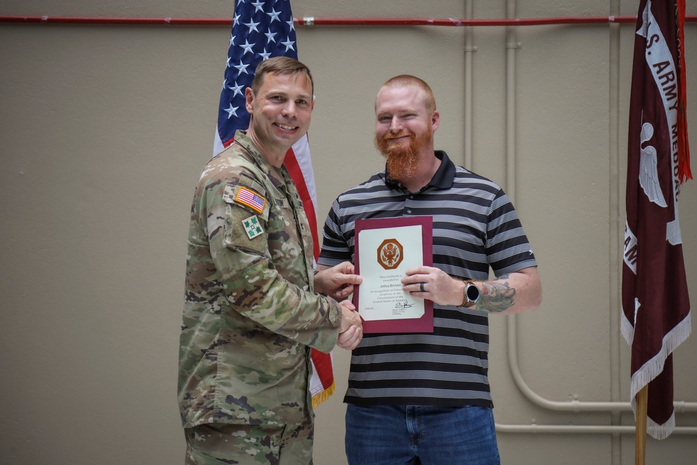 BACH Honors Excellence at Commander’s Quarterly Awards Ceremony