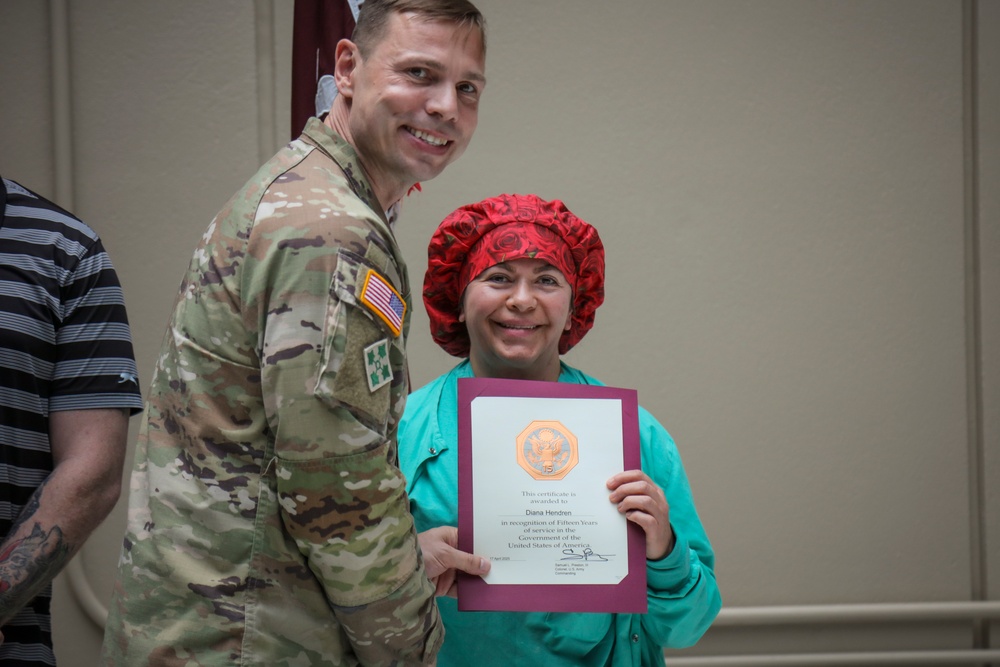 BACH Honors Excellence at Commander’s Quarterly Awards Ceremony