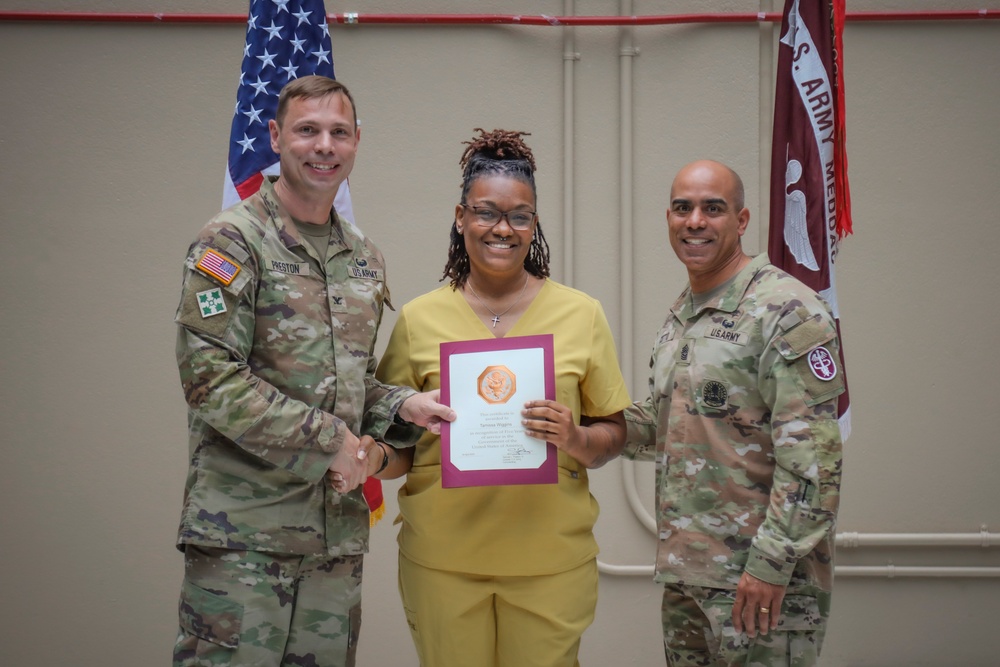 BACH Honors Excellence at Commander’s Quarterly Awards Ceremony