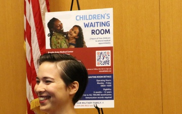 BAMC holds grand opening for ASYMCA’s Children’s Waiting Room