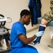 Hospital Corpsman in Action at U.S. Naval Hospital Guam