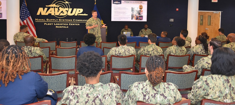 Supply Corps Enlisted Roadshow Visits NAVSUP FLC Norfolk