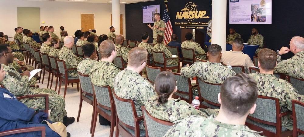 Supply Corps Enlisted Roadshow Visits NAVSUP FLC Norfolk