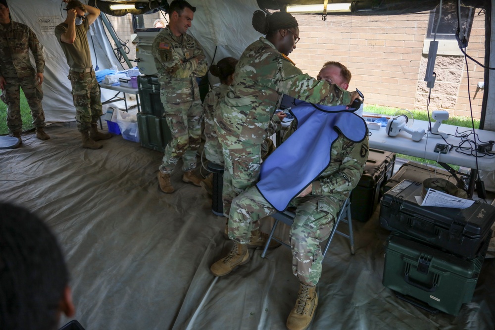 Fort Campbell DENTAC Reinforces Combat Readiness with Field Dental VALEX