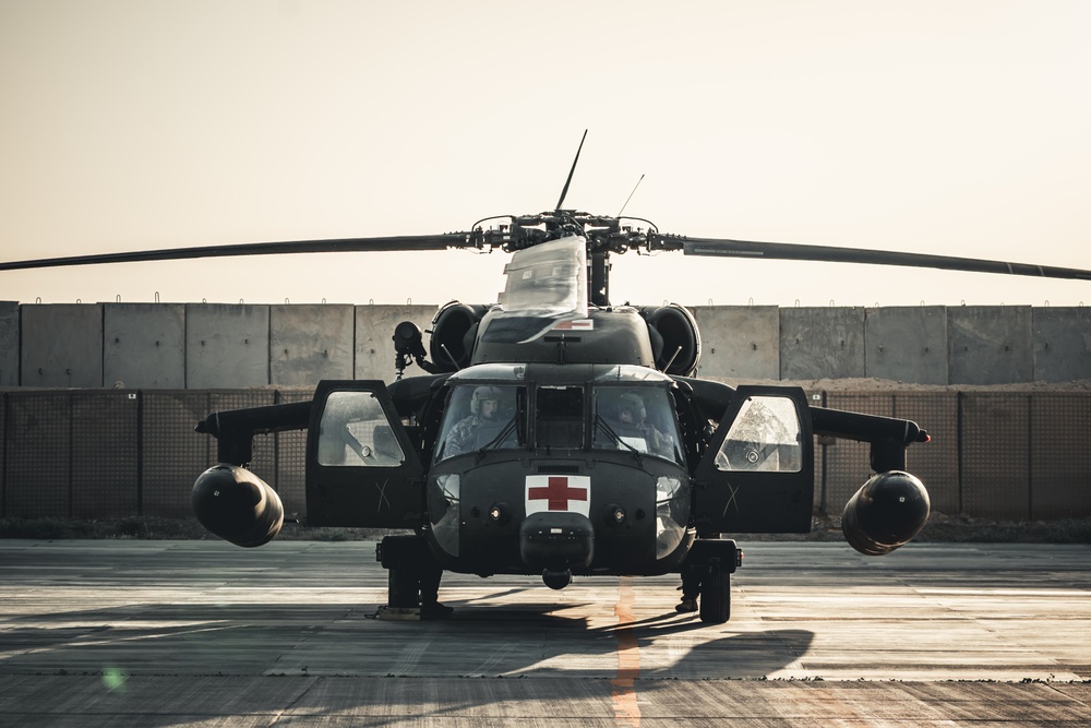 TF Cardinal Medevac Evening Takeoff