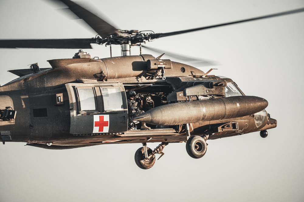 TF Cardinal Medevac Evening Takeoff