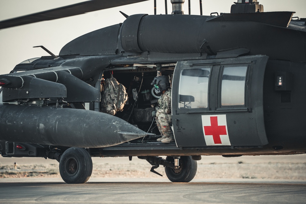 TF Cardinal Medevac Evening Takeoff