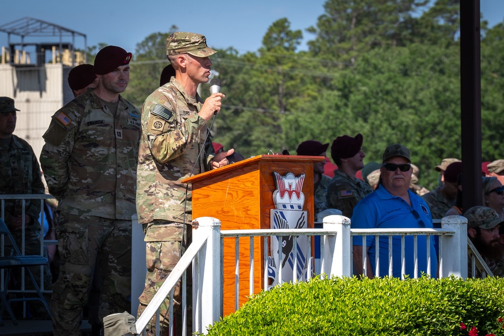 Paratroopers receive E3Bs