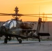 TF Cardinal AH-64 at Sunrise