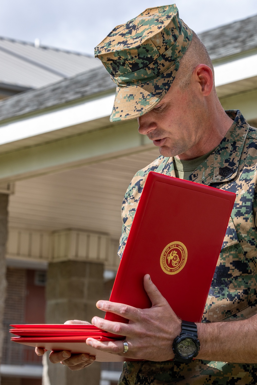 Marine from Washington, D.C. receives Instructor of the Year Award