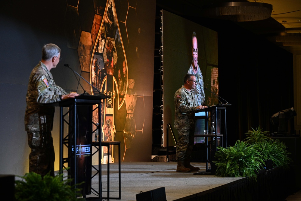 SECDEF, SOCOM leadership deliver keynotes at SOF Week 2025