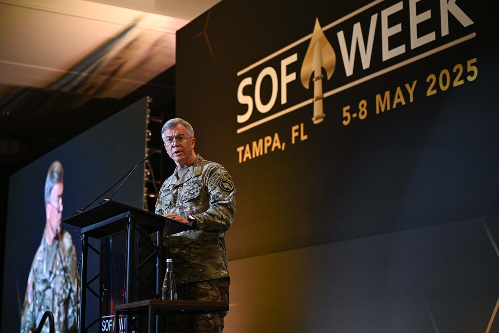 SECDEF, SOCOM leadership deliver keynotes at SOF Week 2025