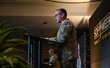 SECDEF, SOCOM leadership deliver keynotes at SOF Week 2025