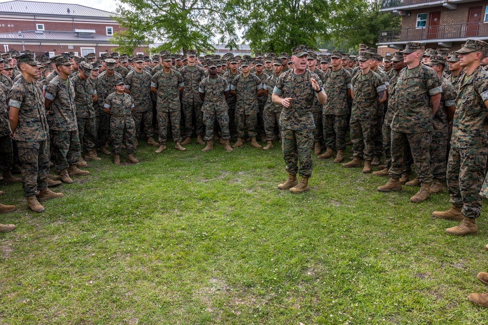 Marine from Washington, D.C. receives Instructor of the Year Award