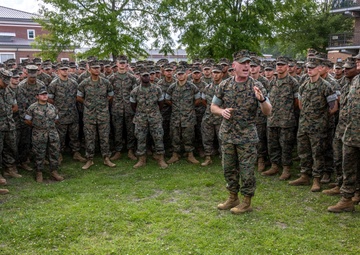 Marine from Washington, D.C. receives Instructor of the Year Award