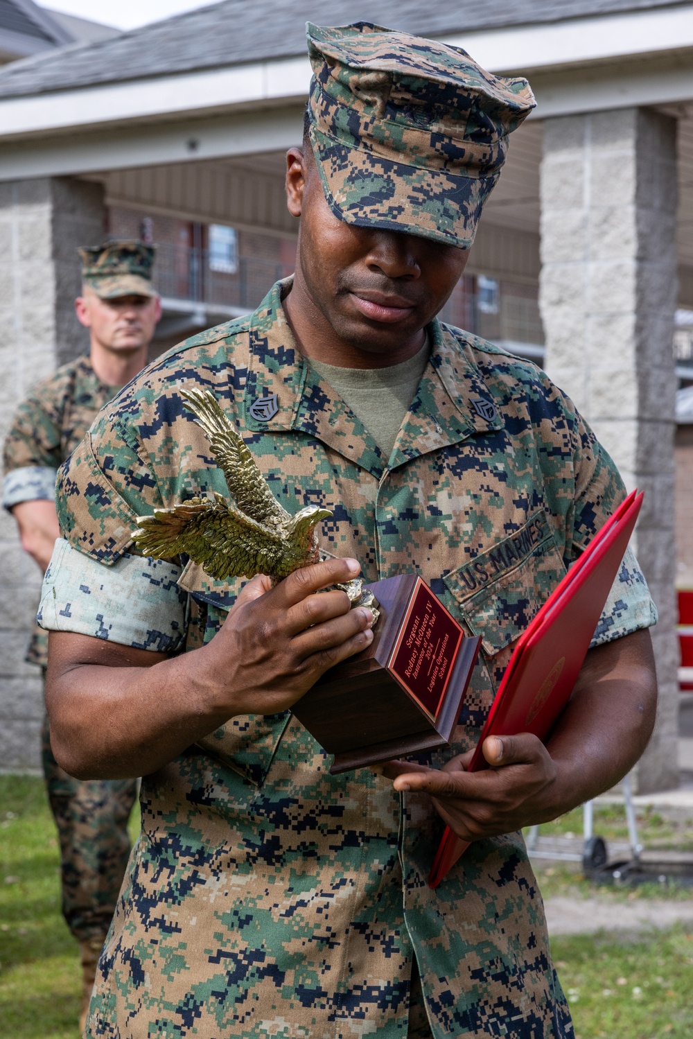 Marine from Washington, D.C. receives Instructor of the Year Award