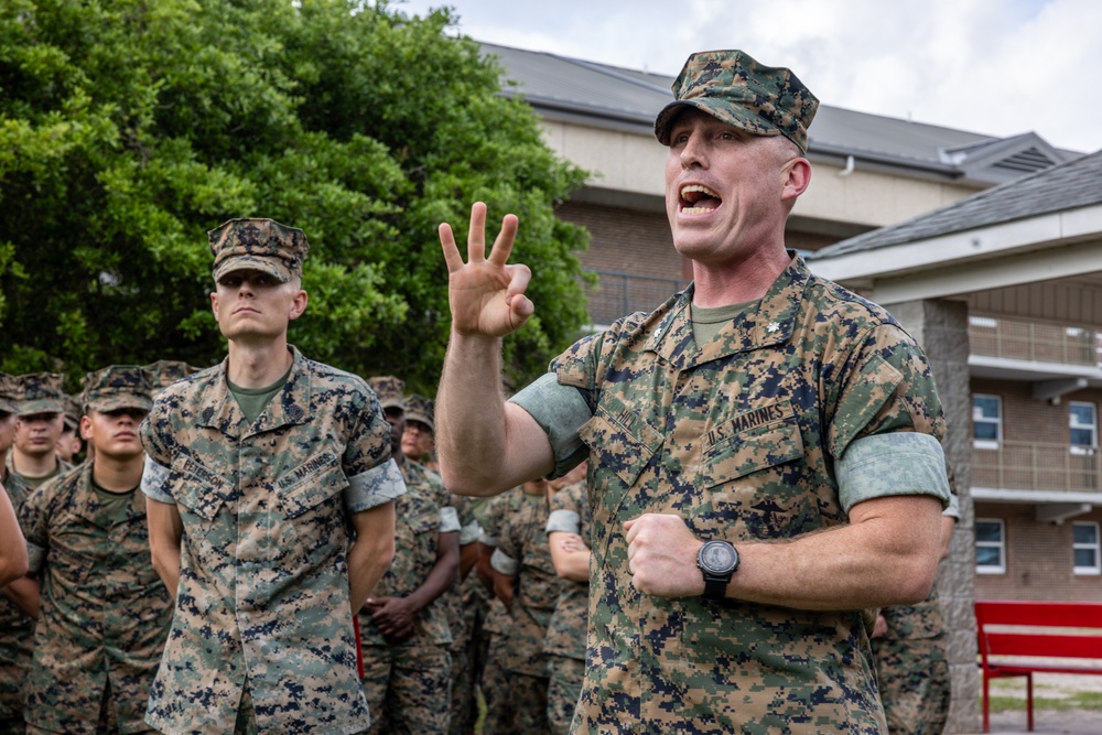 Marine from Washington, D.C. receives Instructor of the Year Award