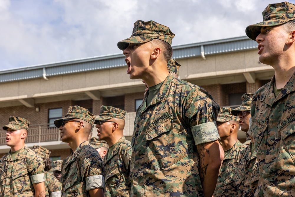 Marine from Washington, D.C. receives Instructor of the Year Award