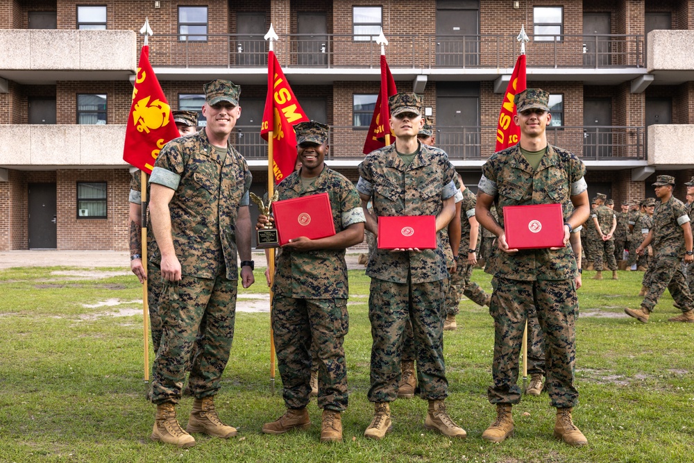 Marine from Washington, D.C. receives Instructor of the Year Award