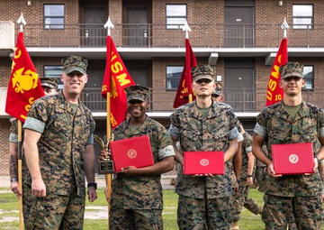 Marine from Washington, D.C. receives Instructor of the Year Award