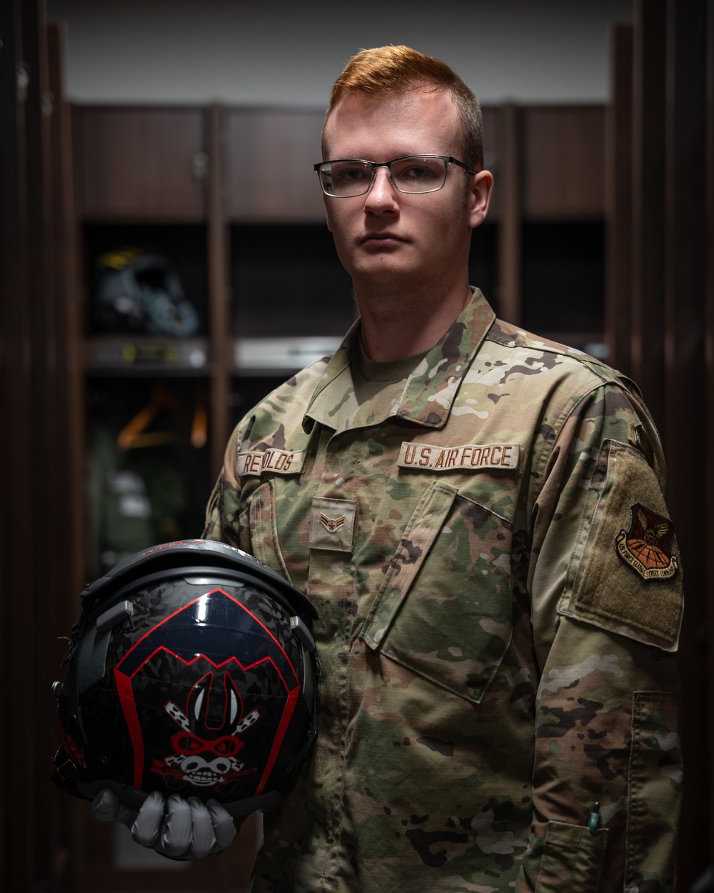509th OSS AFE flight prepares life support equipment for pilots