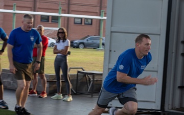 Dakota Meyer visits MCRD Parris Island, S.C.