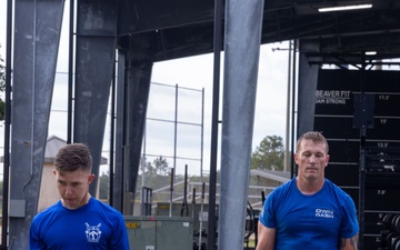 Dakota Meyer visits MCRD Parris Island, S.C.