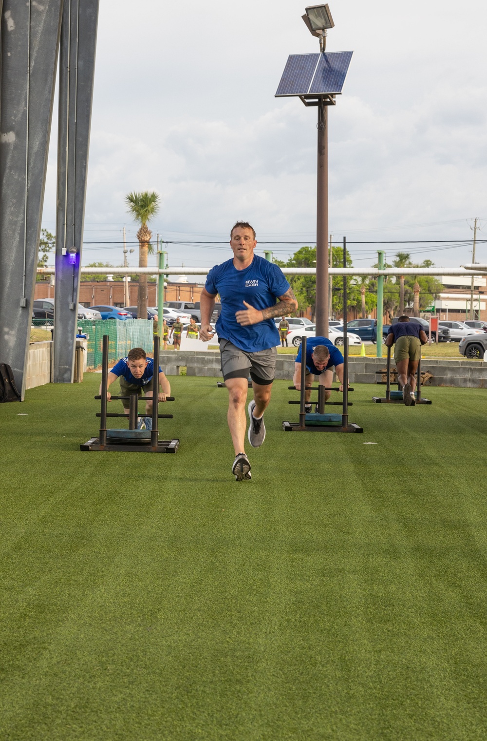 Dakota Meyer visits MCRD Parris Island, S.C.
