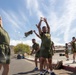 MCCES students awaiting occupational specialty training conduct physical training to stay fit