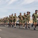 MCCES students awaiting occupational specialty training conduct physical training to stay fit