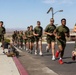 MCCES students awaiting occupational specialty training conduct physical training to stay fit