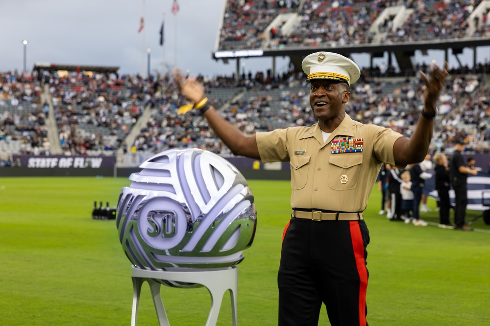 San Diego FC Military Appreciation Night