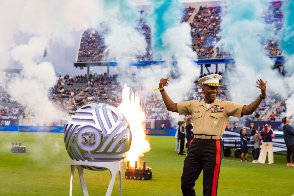 San Diego FC Military Appreciation Night