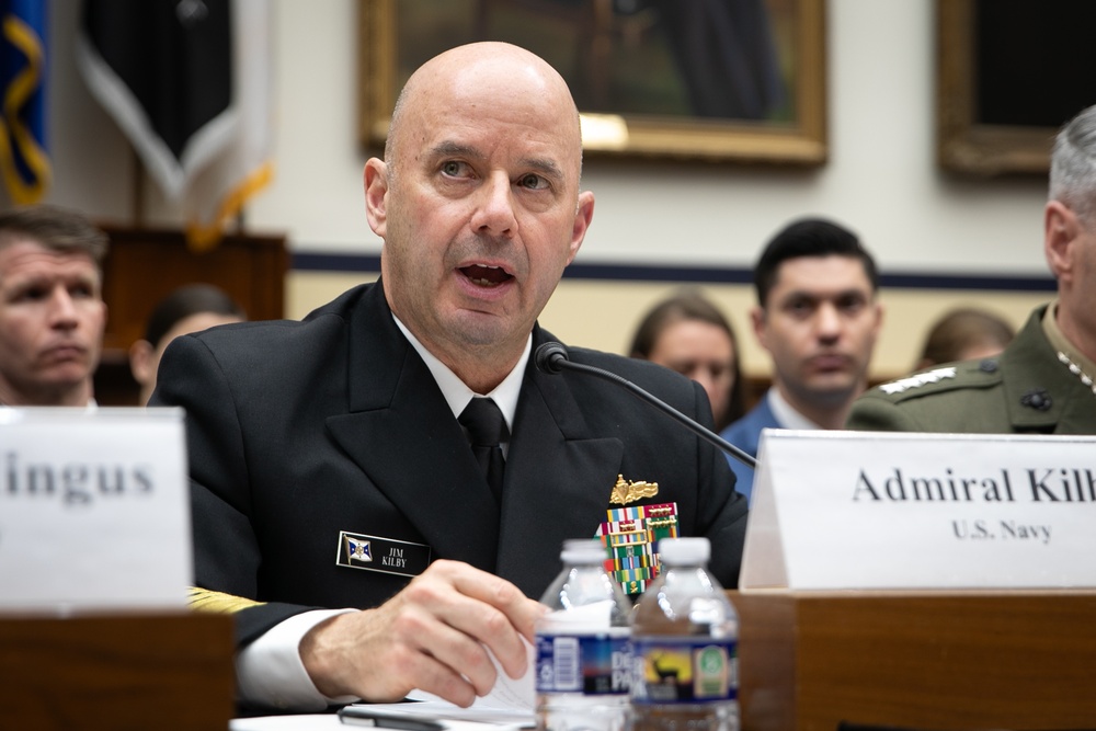 Acting CNO Testifies before the House Armed Services Committee Subcommittee on Readiness