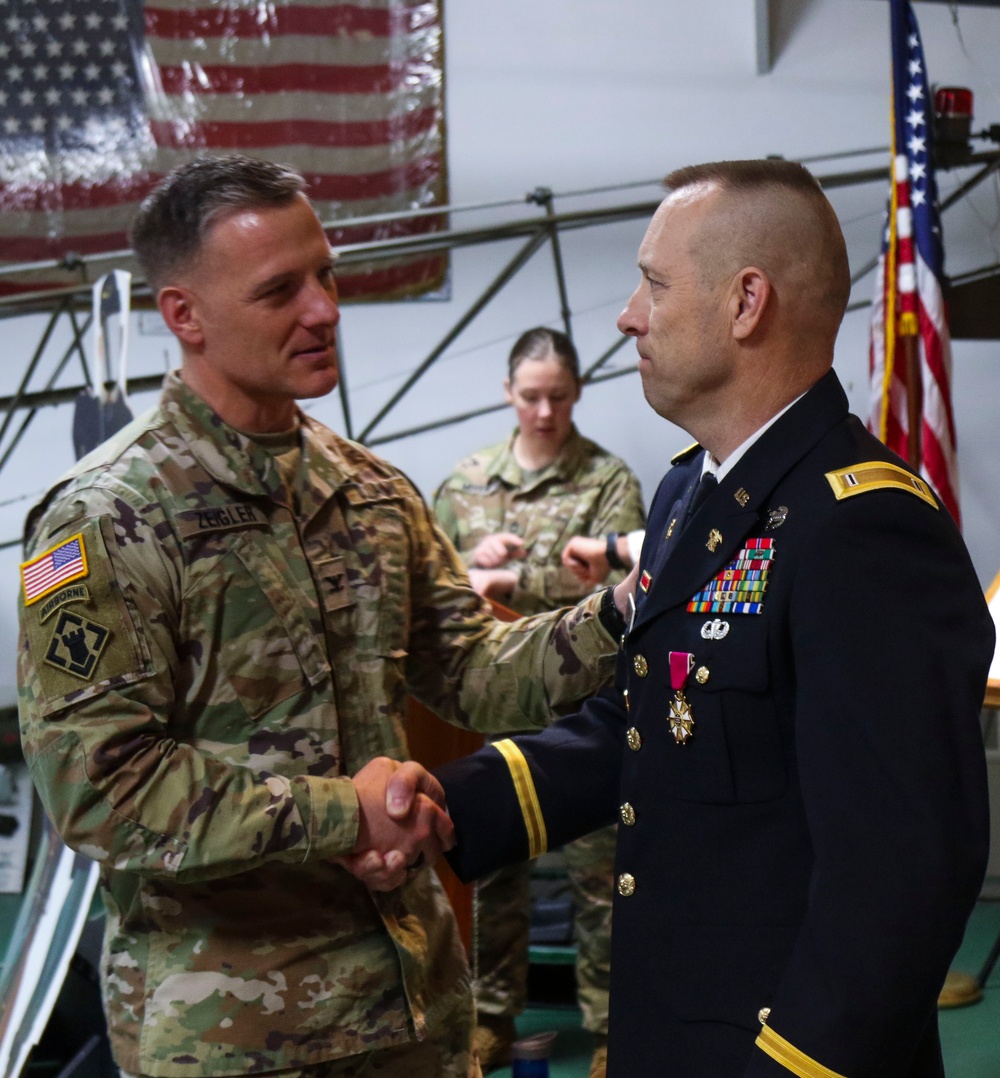 Retirement Ceremony for Chief Warrant Officer 5 Adam King