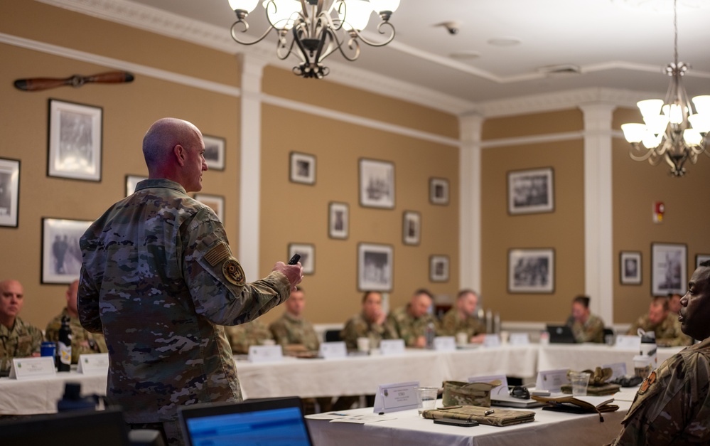 CMSAF Flosi speaks at Chief Leadership Course
