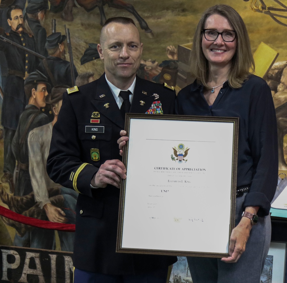 Retirement Ceremony for Chief Warrant Officer 5 Adam King
