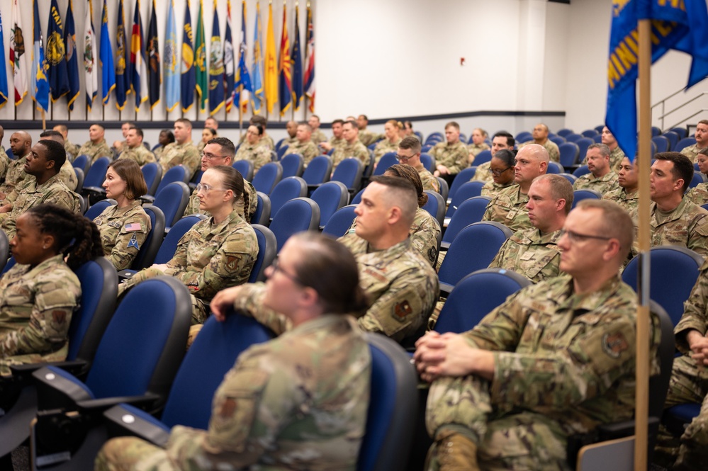 CMSAF Flosi speaks at Air Force First Sergeant Academy