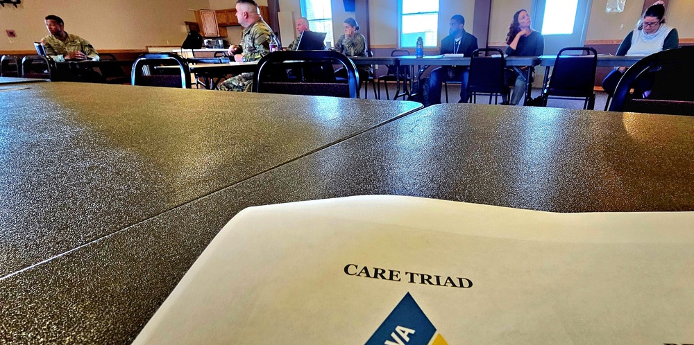 Fort McCoy hosts second Care Triad meeting of 2025