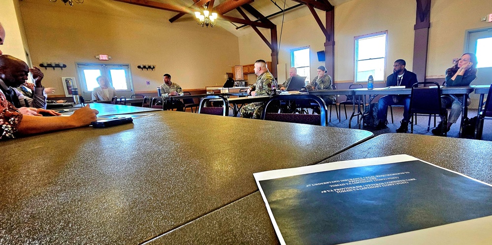 Fort McCoy hosts second Care Triad meeting of 2025