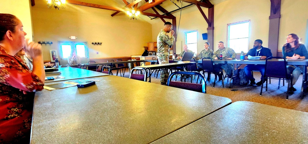 Fort McCoy hosts second Care Triad meeting of 2025