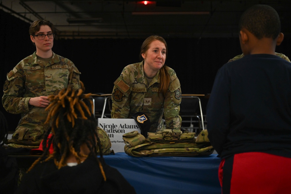 19 AW, 314 AW engage local students during career day