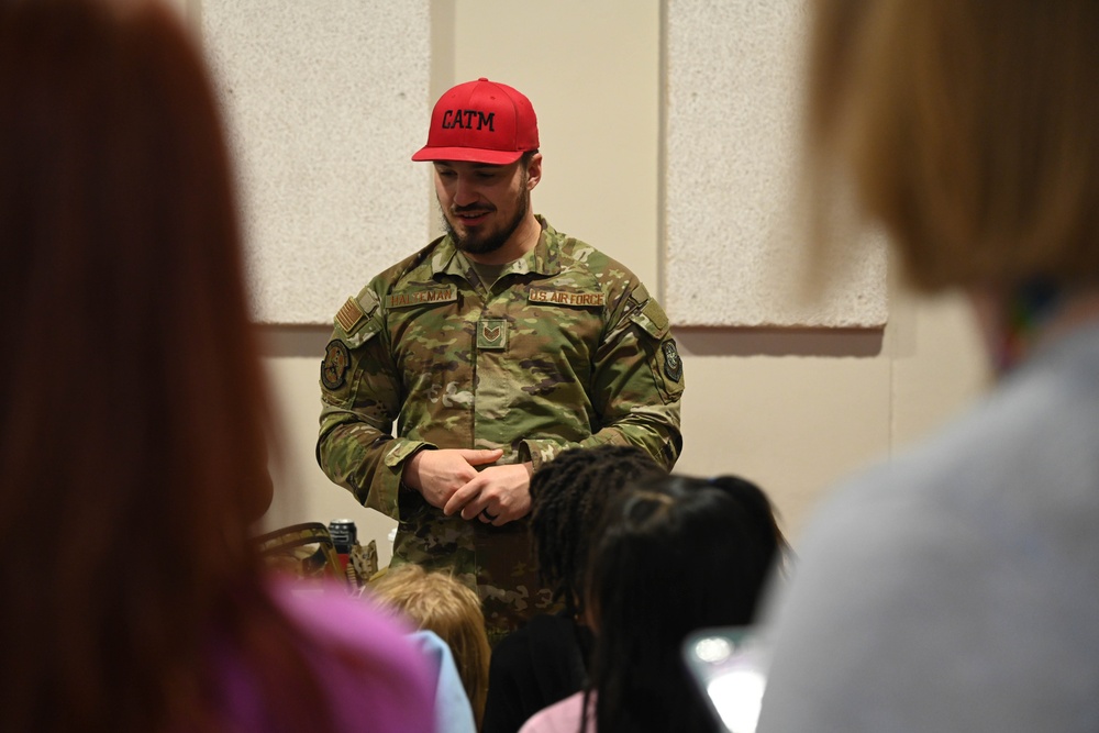 19 AW, 314 AW engage local students during career day
