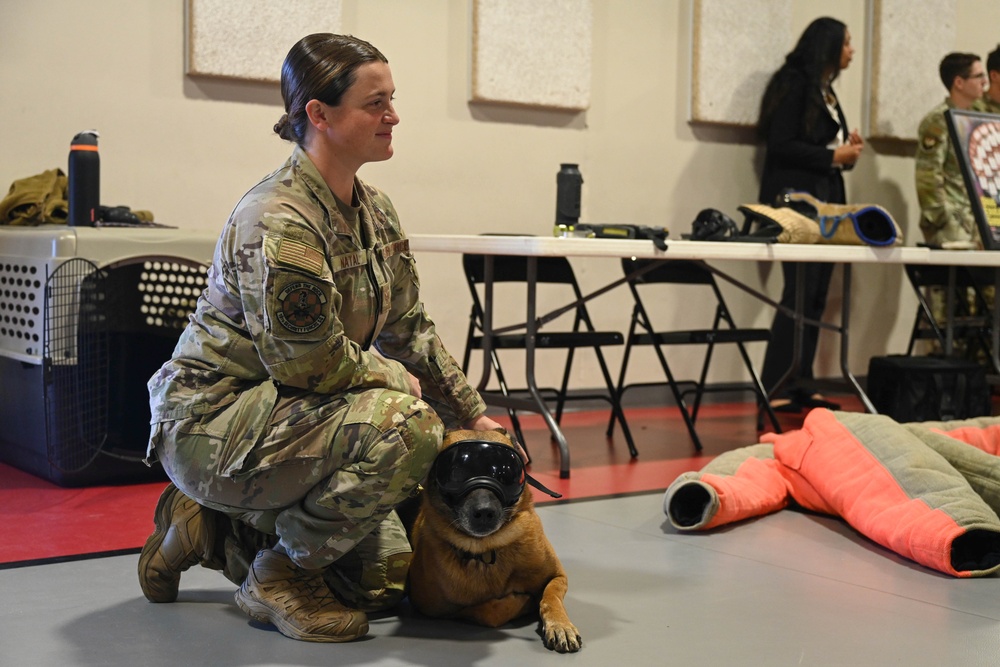 19 AW, 314 AW engage local students during career day