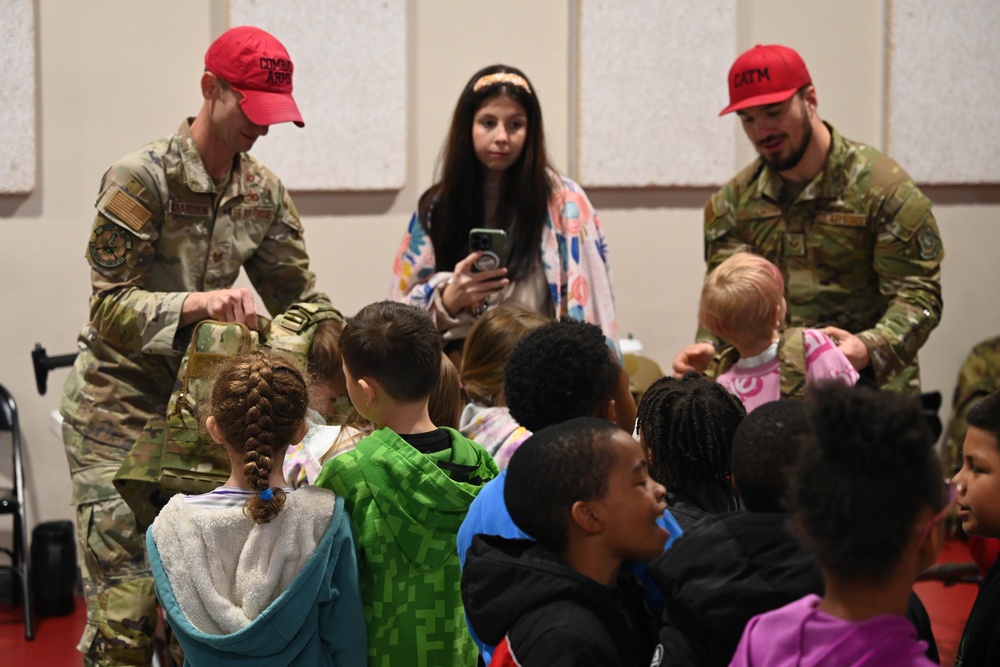 19 AW, 314 AW engage local students during career day